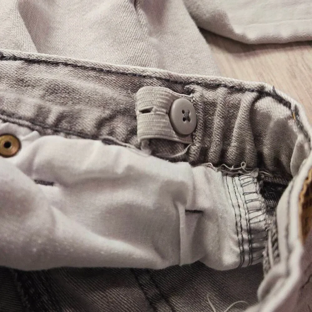 Oshkosh Gray Stonewash jeans 5T adjustable